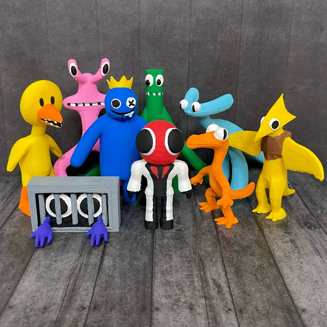 Sculpture BLUE RAINBOW FRIENDS - ROBLOX 3D Print Model in Monsters