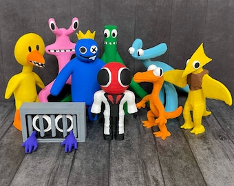 Roblox Rainbow Friends Figures 3D Printed