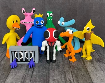 Rainbow Friends Blue Plush Figure Game FNF Toy NEW 