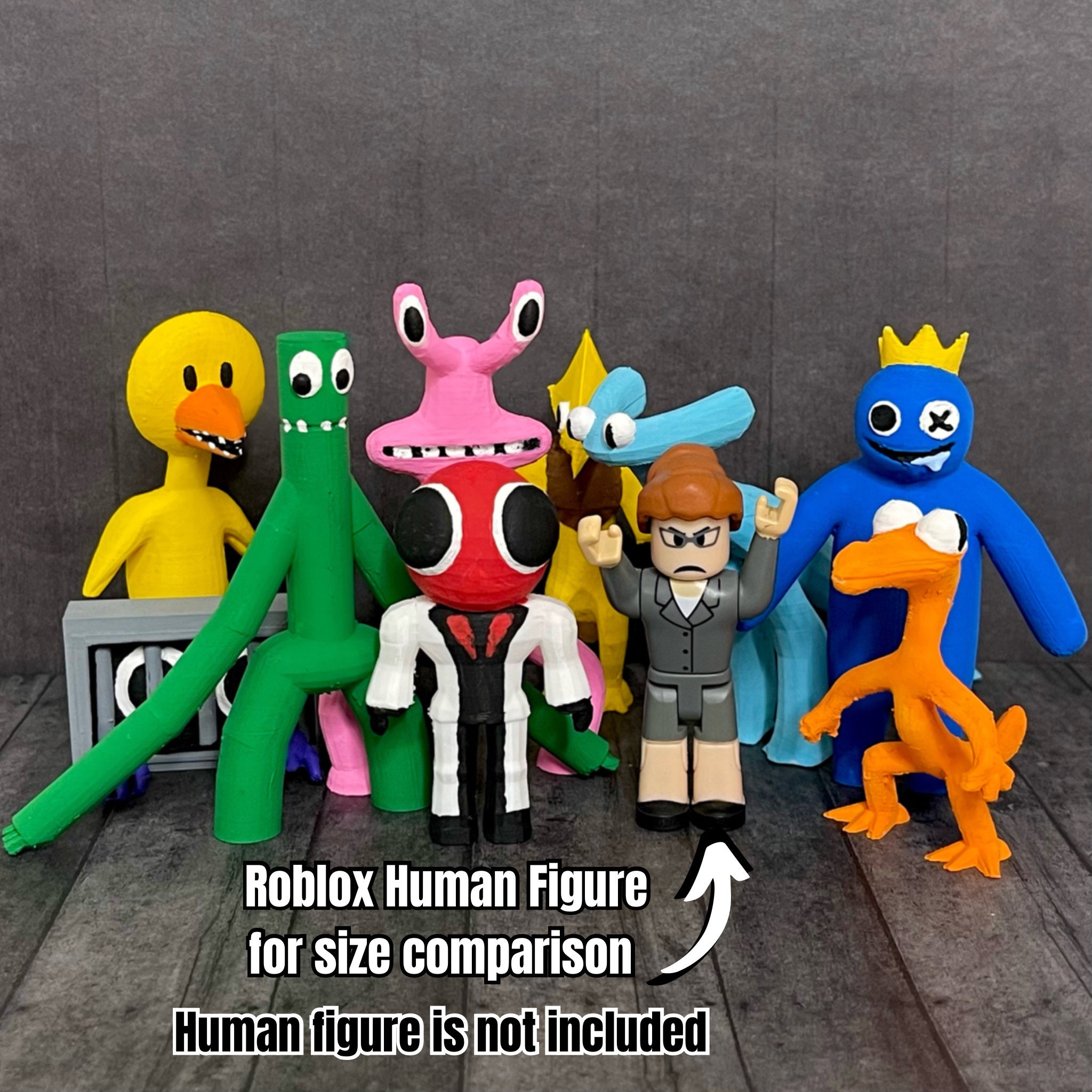 Jogo Roblox Rainbow Friends Action Figure Brinquedos Modelo