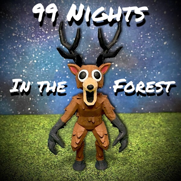 99 Nights In The Forest Deer Poster Etsy New Zealand