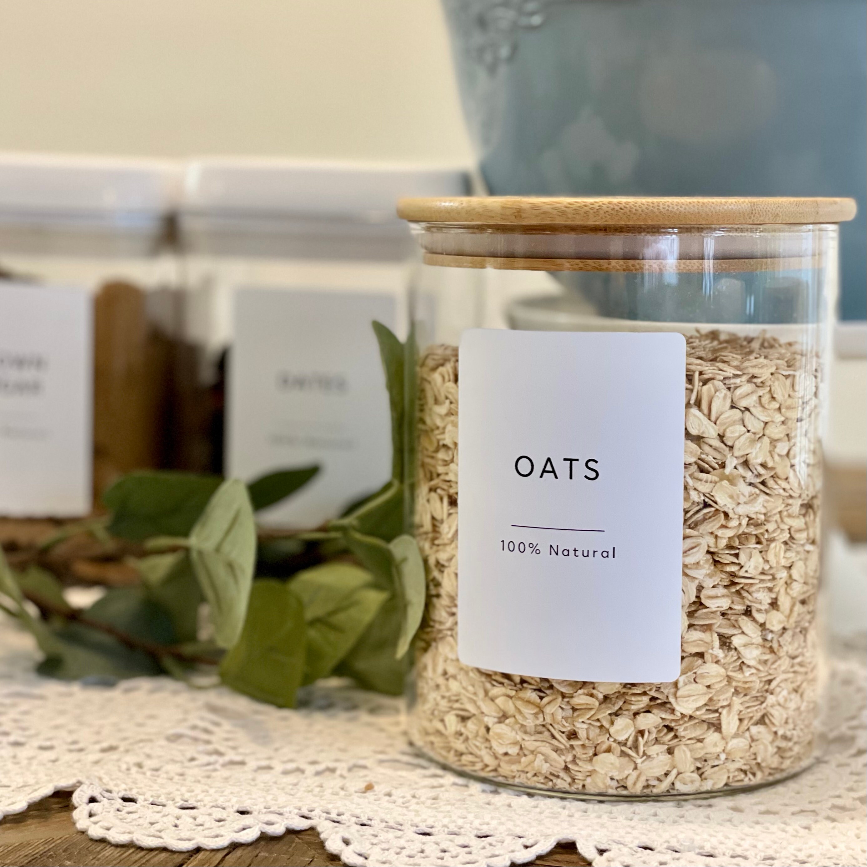 Custom Pantry Labels Custom Tea Label Minimalist Etsy Australia