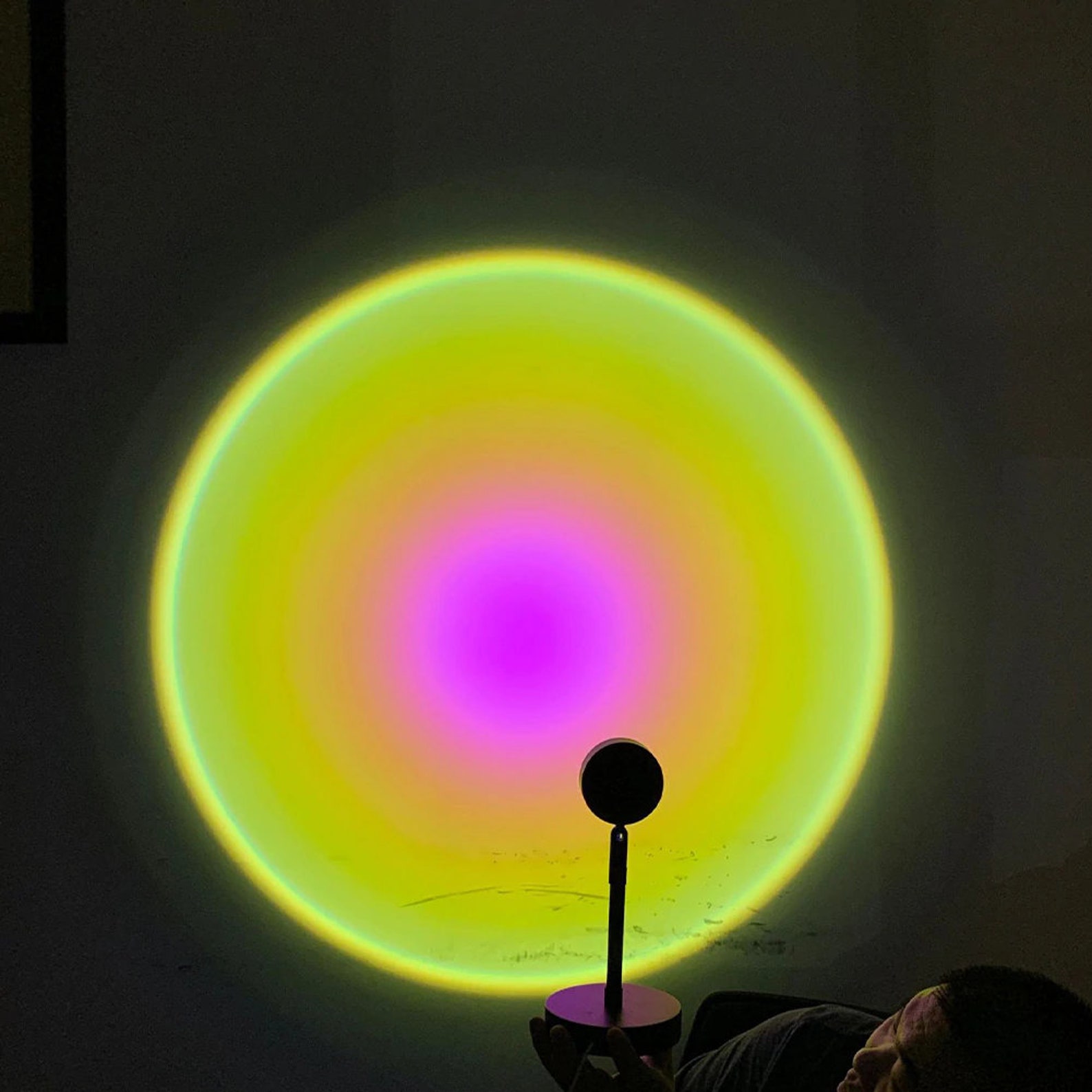 Aesthetic Sunset Lamp Sunset Lamp Projector Aesthetic Sunset Etsy