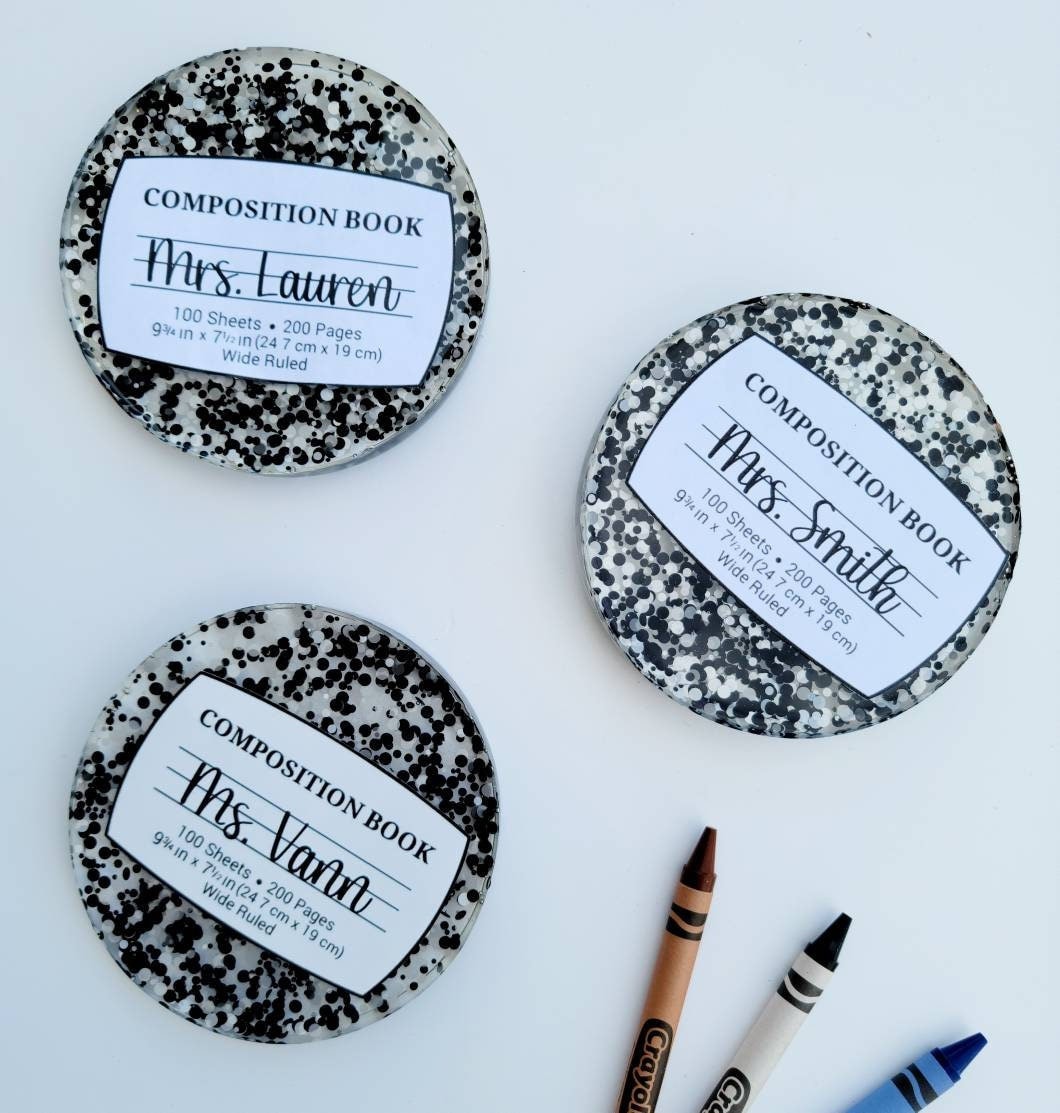Personalized Teacher Appreciation Coasters | Custom Coasters | Teachers ...