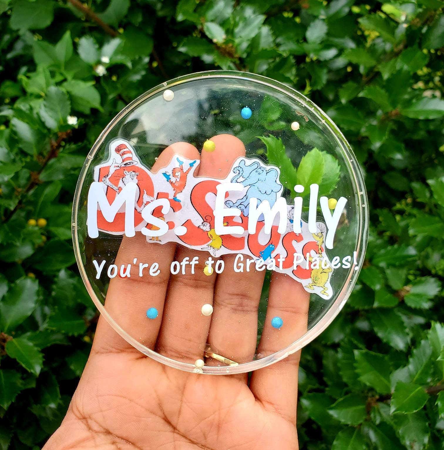 Personalized Teacher Appreciation Coasters | Custom Coasters | Teachers ...