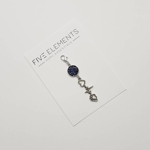 Cute Charm for Badge Reel| Sparkling charm for ID Holder| Vet charm |Accessory for Badge Reel | Vet Tech |Nurse Gift|Paw Charm | Pet Lover