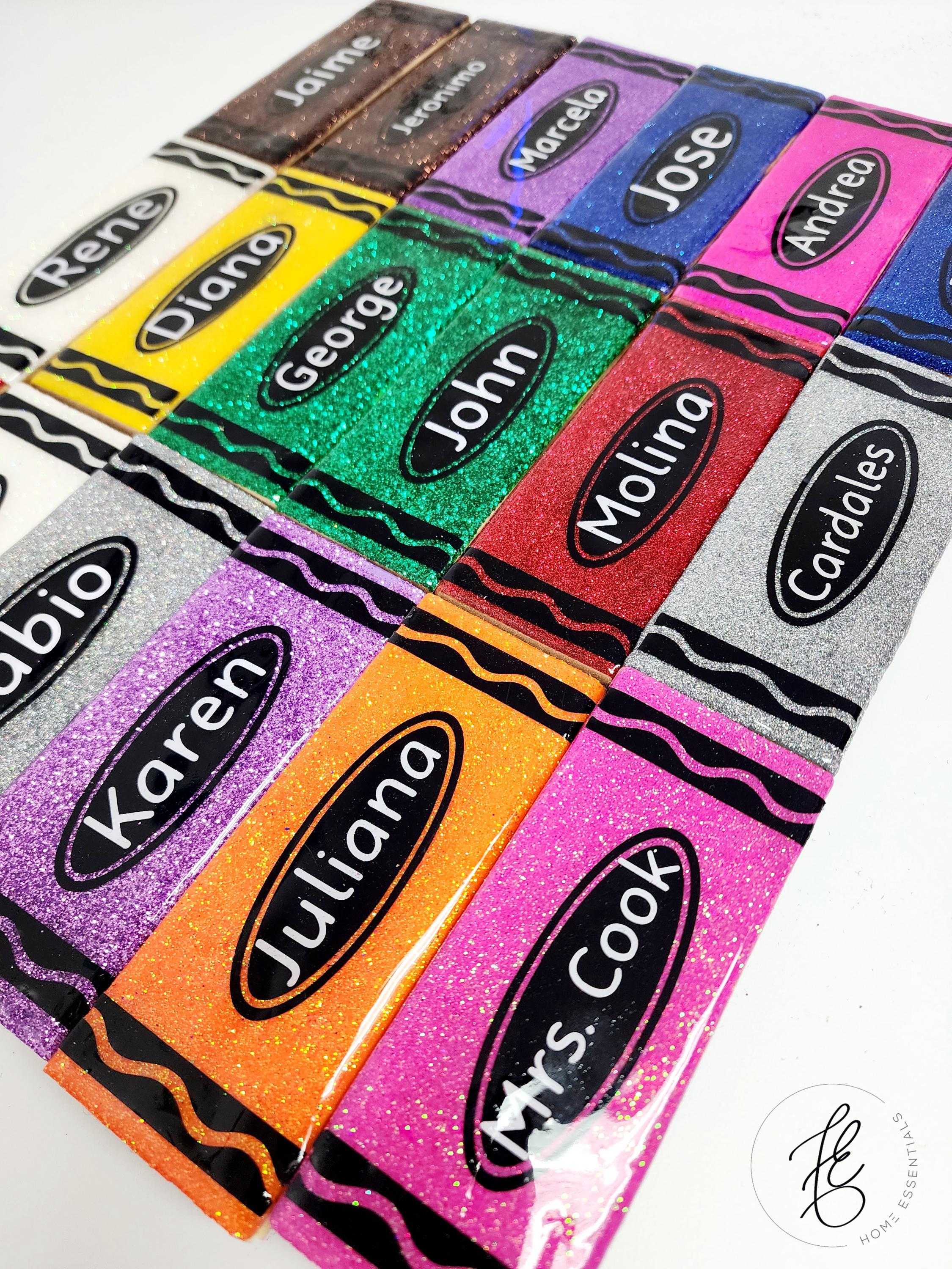 Personalized Board Eraser|Pencil Eraser|Glitter Eraser|Cute Teacher Gift|Customized Eraser|Crayon Eraser|Teacher Epoxy Resin Eraser Board