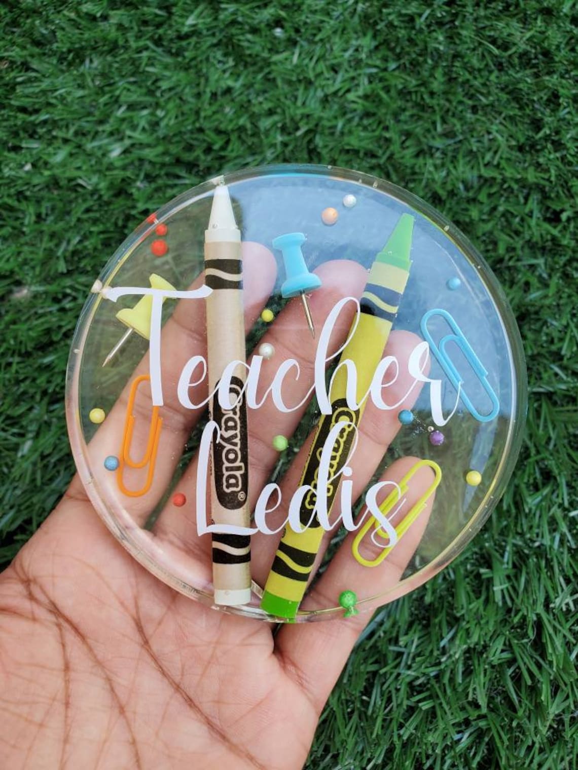 Personalized Teacher appreciation coasters Custom coasters | Etsy