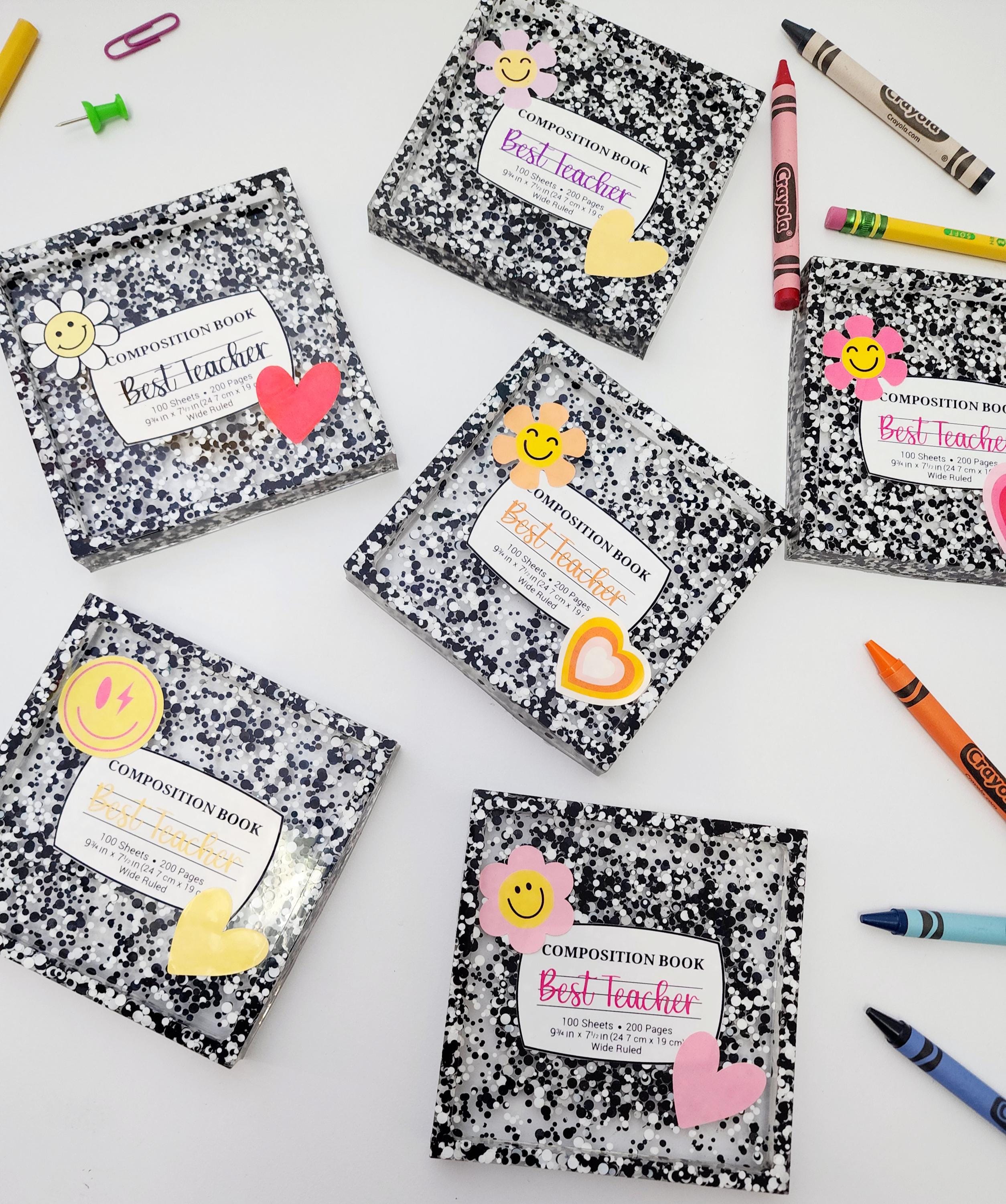 Personalized Teacher Coaster|custom Coaster |teachers Gift|composition ...