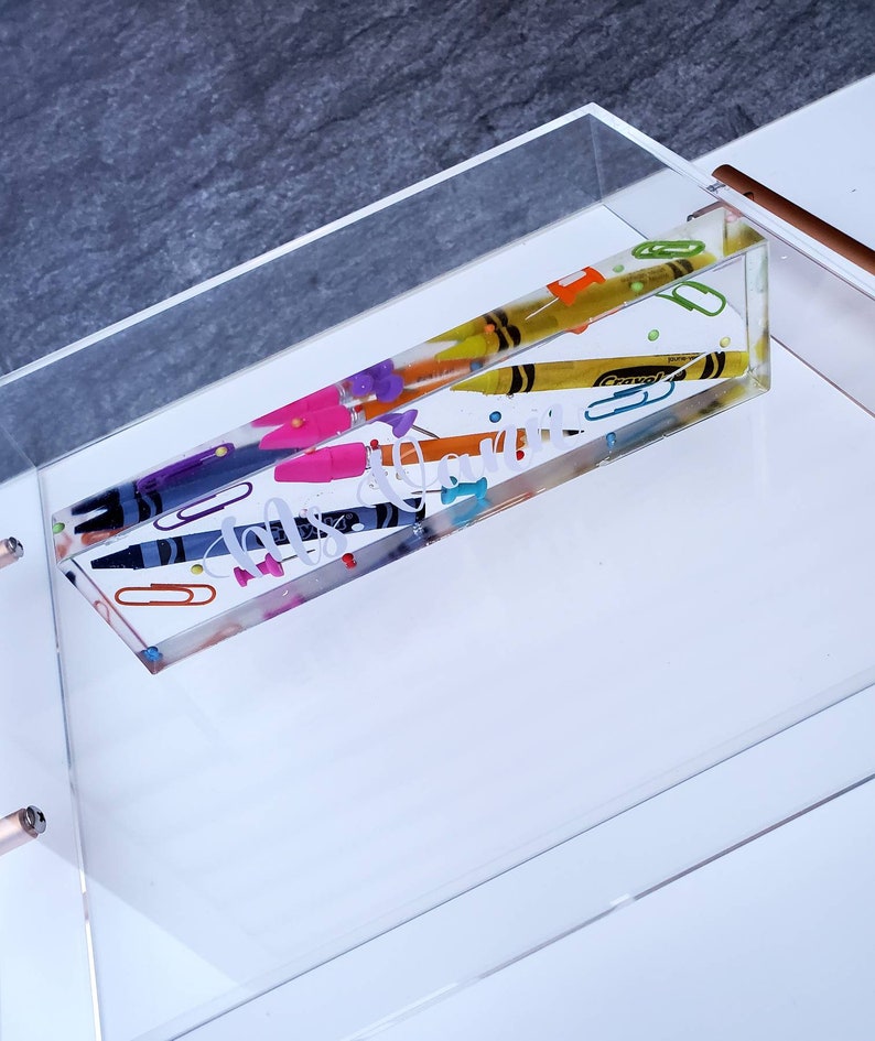 Personalized Teacher Desk Name Plaque Custom Plaque Teachers Etsy