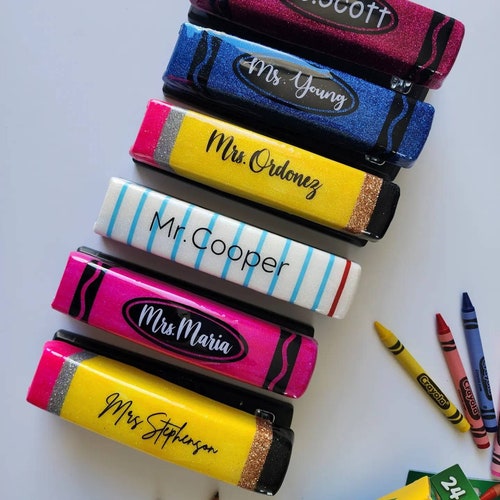 Agrafeuse personnalisée|Agrafeuse pour professeur|Agrafeuse crayon|Agrafeuse à paillettes|Joli cadeau pour professeur| Agrafeuse en résine époxy|Agrafeuse pour crayons de couleur|Agrafeuse pour ordinateur portable