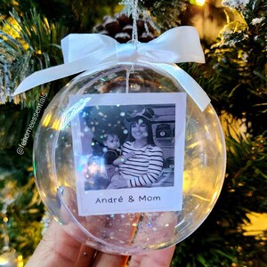 Personalized Ornament| Custom Ornament| Picture Ornament| Family Ornament| Christmas Gift| Family keepsake |Family Picture| Christmas Tree