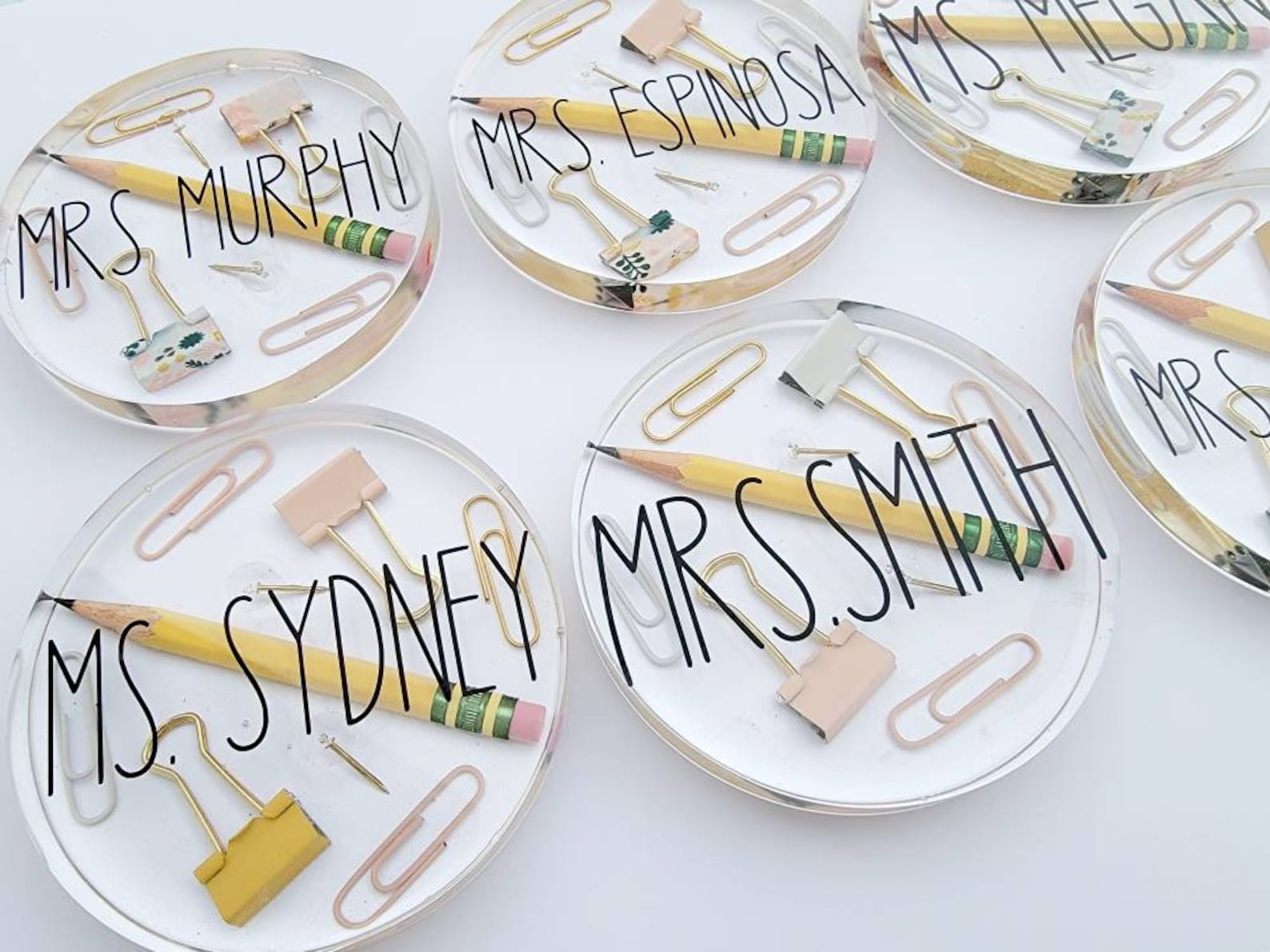 Personalized Teacher Appreciation Coasters | Custom Coasters | Boho ...