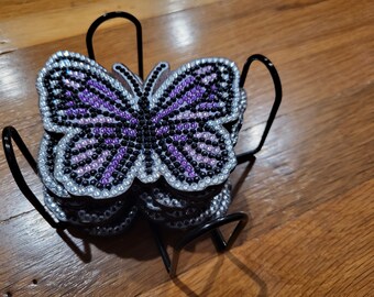 Butterfly Diamond Painted Coasters