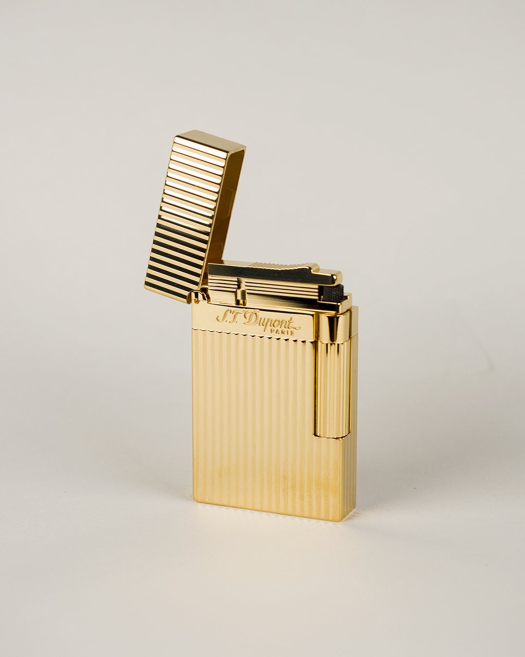 S.T. Dupont ストライプデザインライター ケース付き