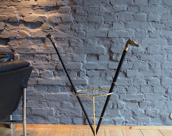 Paragüero de latón Carl Auböck, modelo n.° 4293