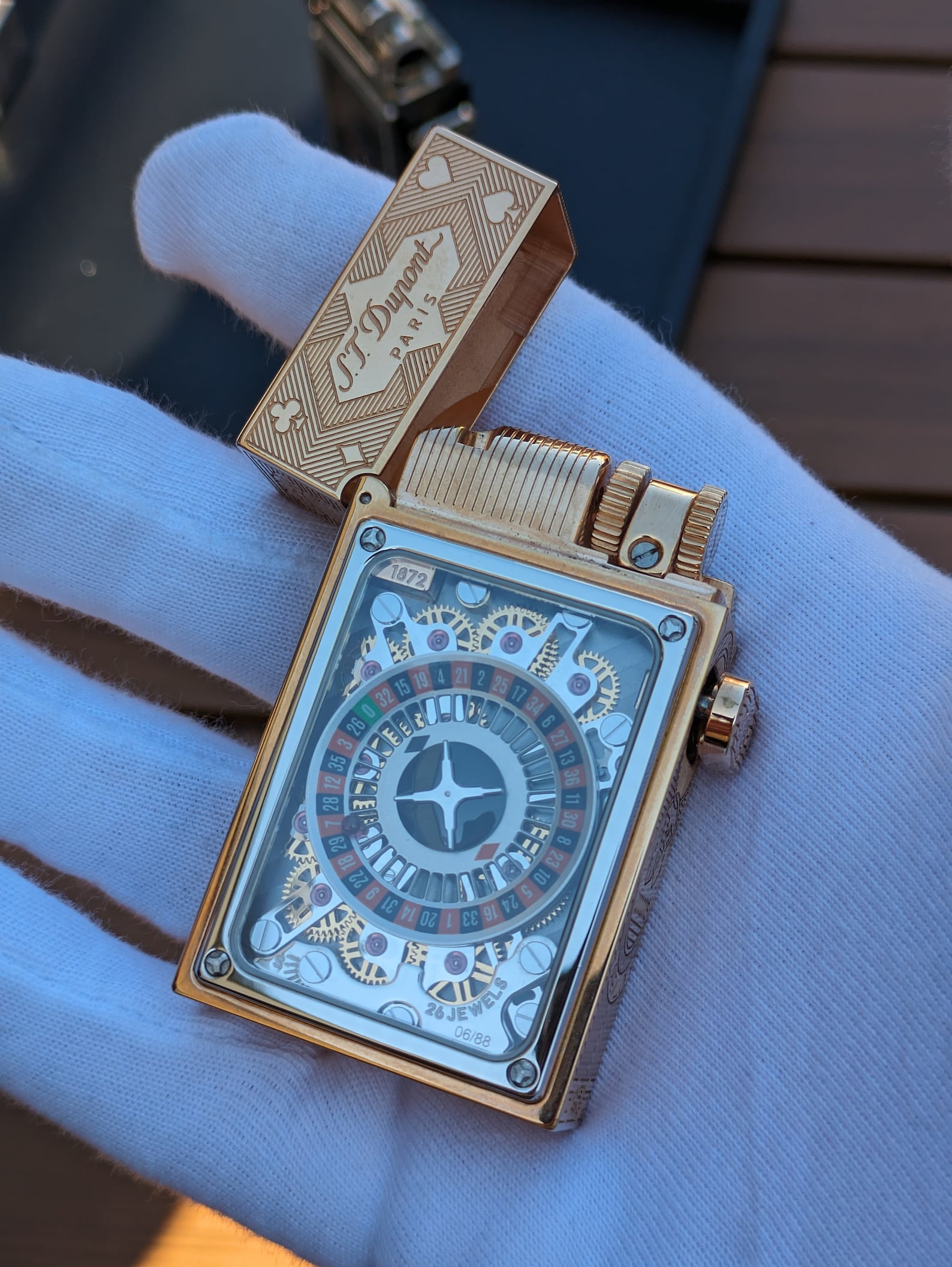 S.T. Dupont Lighter Haute Creation CASINO COMPLICATION Etsy