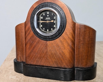 Jaeger table clock vintage clock Art Deco unique piece (pre LeCoultre) car buffet clock 8 day movement Swiss Made