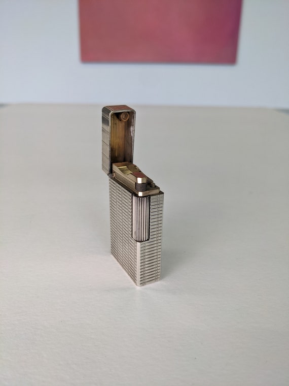 S.T. Dupont Lighter vintage Silver Ligne 1 Servicio y garantia Etsy Mexico