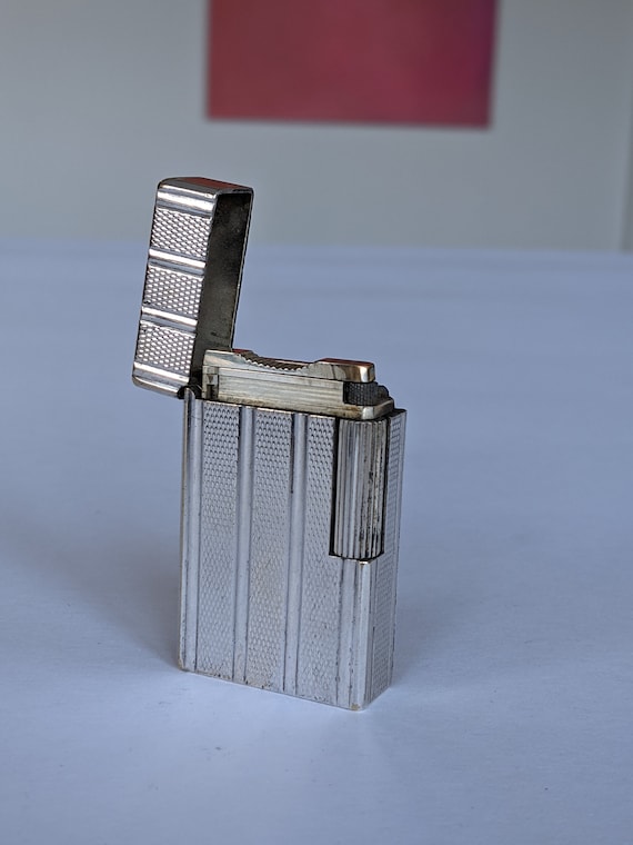 S.T. Dupont Lighter Vintage Silver Ligne 1 Service & Warranty - Etsy