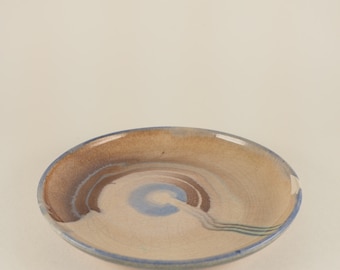 Plato de cerámica Hamelin Pottery con pintura Studio Ceramics Germany