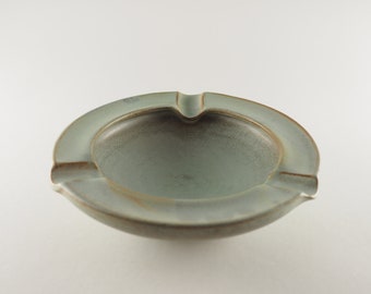 Hameln Pottery Ceramic Cigars Ashtray Green Delius 1930s Glaze Studio Ceramics Alemania