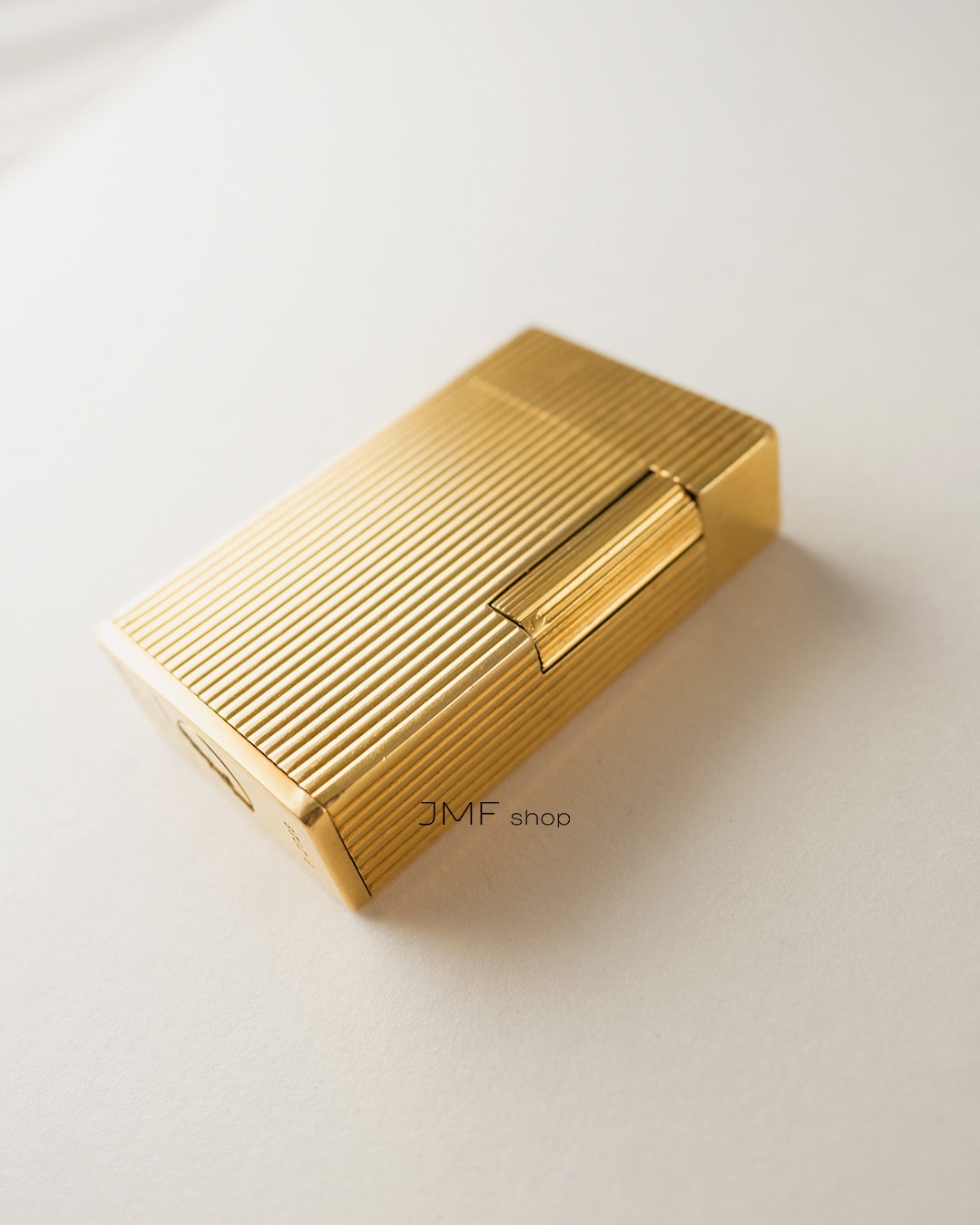 18k 750 Solid Gold S.T. Dupont Lighter Ligne 1 Vintage