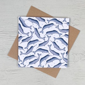 Narwhal Sea Life Greeting Card