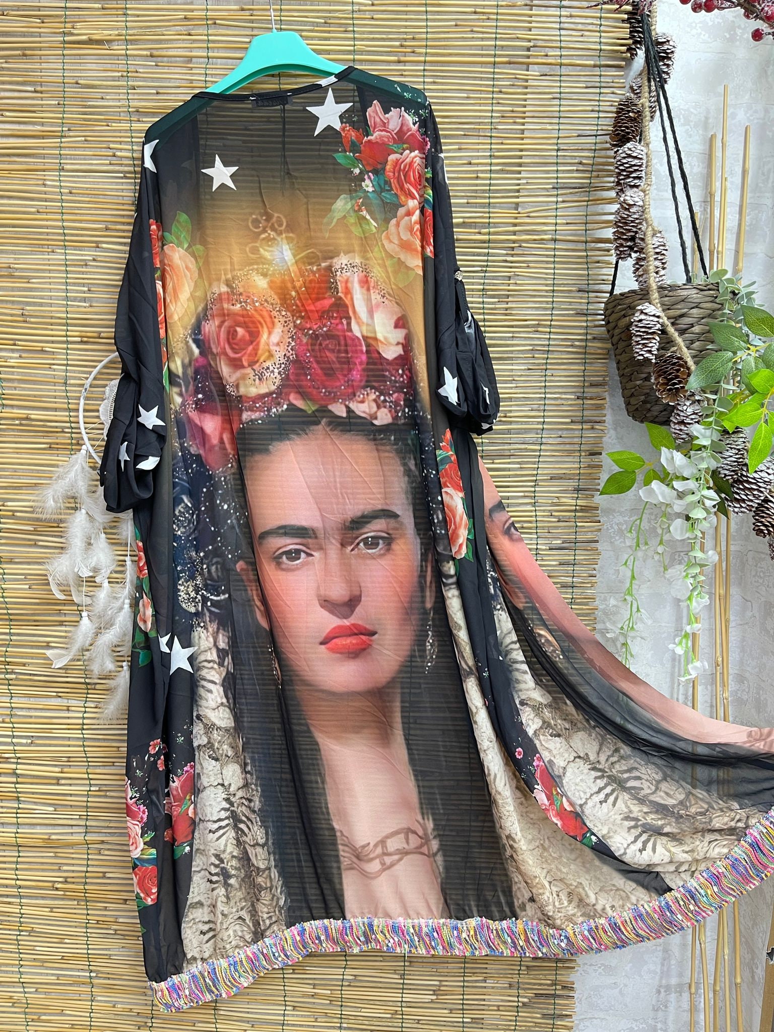 Frida Kahlo Itaian Kimono Cardigan - Etsy