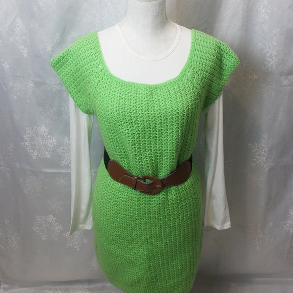 Robe femme fait main au crochet