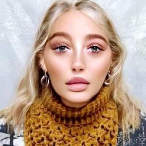 Handmade crochet snood scarf