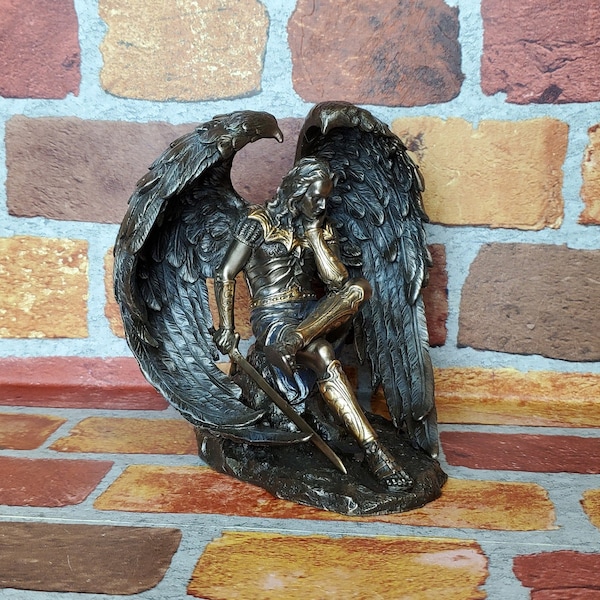 Vintage Lucifer the Fallen Angel Statue
