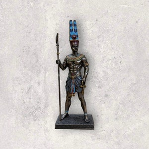 Vintage Amun Statue - Egyptian God Amun