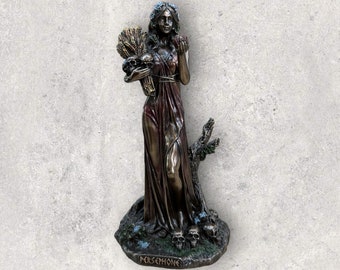 Vintage Persephone Statue - Ancient Greek Goddess of Vegetation & the Harvest