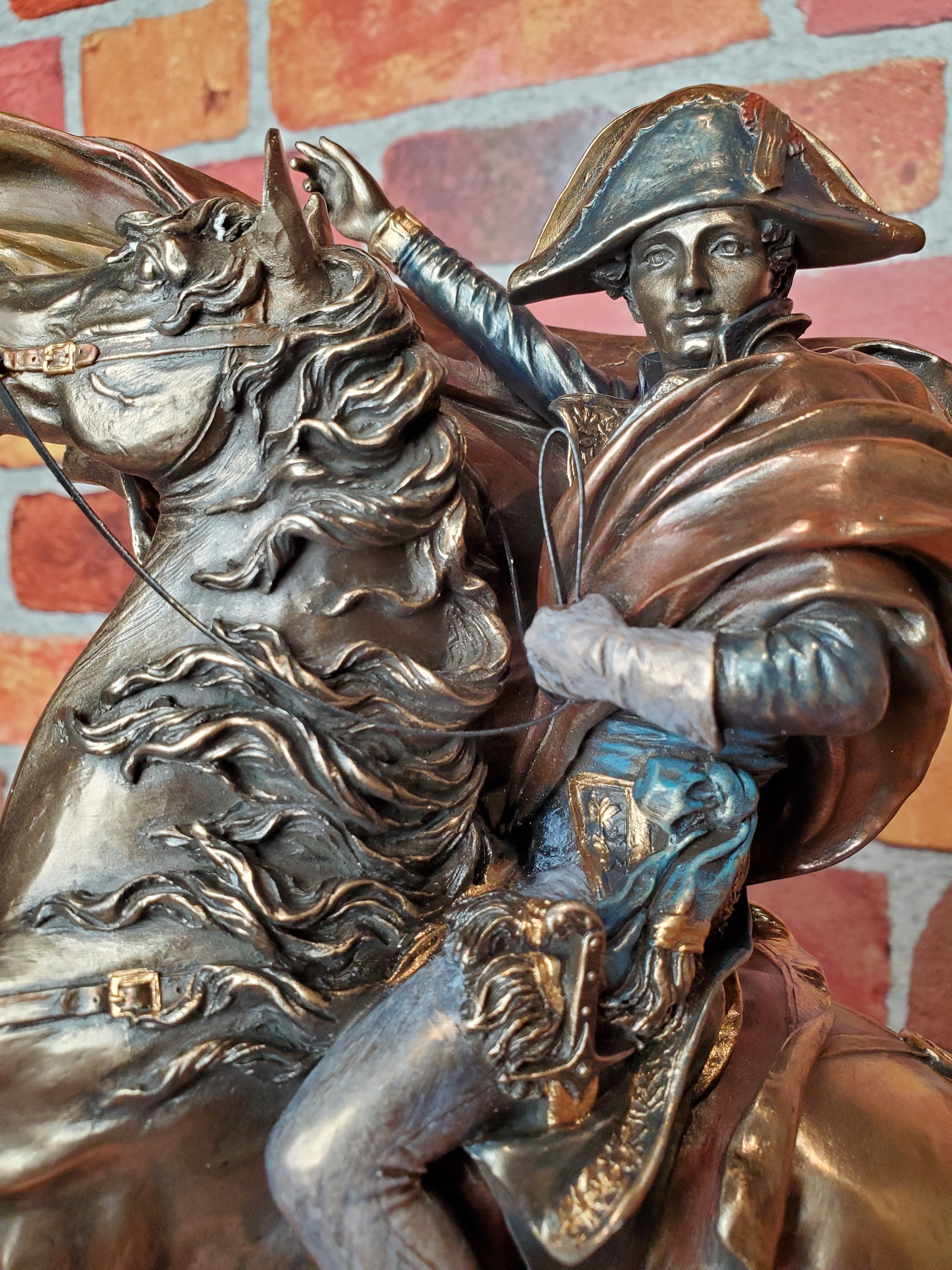 Vintage Napoleon Bonaparte Statue Cold Cast Bronze - Etsy Canada