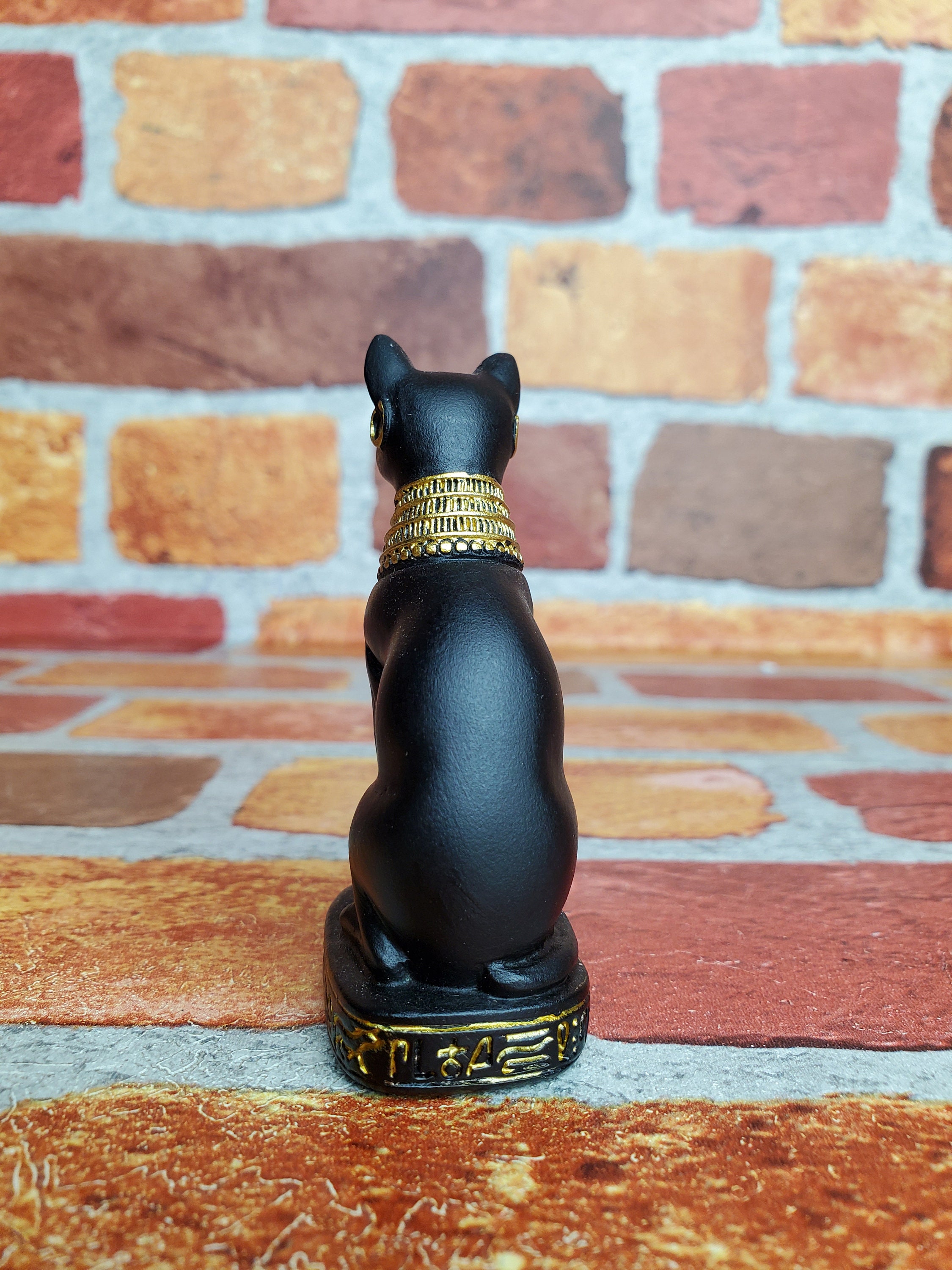 Vintage Seated Bastet Figurine Miniature Egyptian Cat Etsy vintage-seated-bastet-figurine-miniature-egyptian-cat-etsy