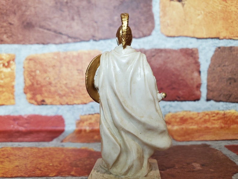 Vintage Ares Figurine Miniature Greek God Ares Altar Statue Etsy