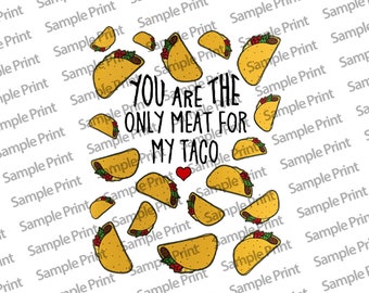 Funny Taco Gift Etsy