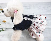 Summer Pet Dress Clothes Cat Doggy Princess Skirt Cat Dog Teddy Denim Skirt Spring Fashion Jean Pet Clothes