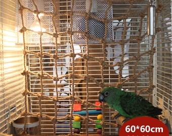 hanging parrot play gym