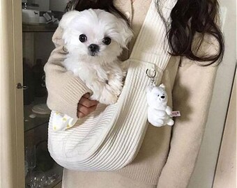 puppy handbag