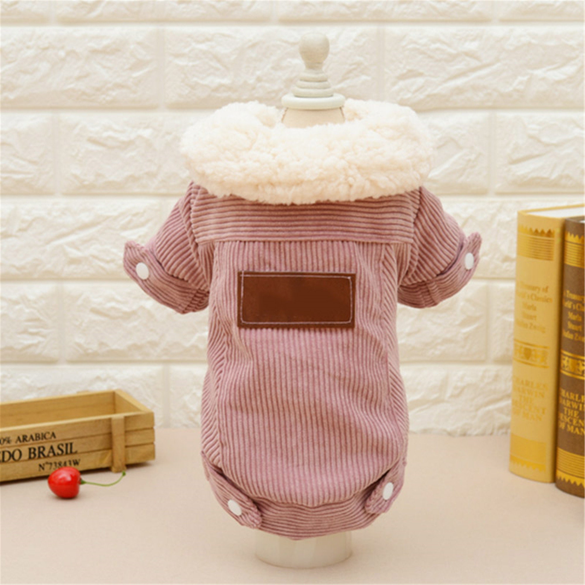 Pet Clothes For Small Dogs Thicken Winter Warm Fleece Puppy Etsy
