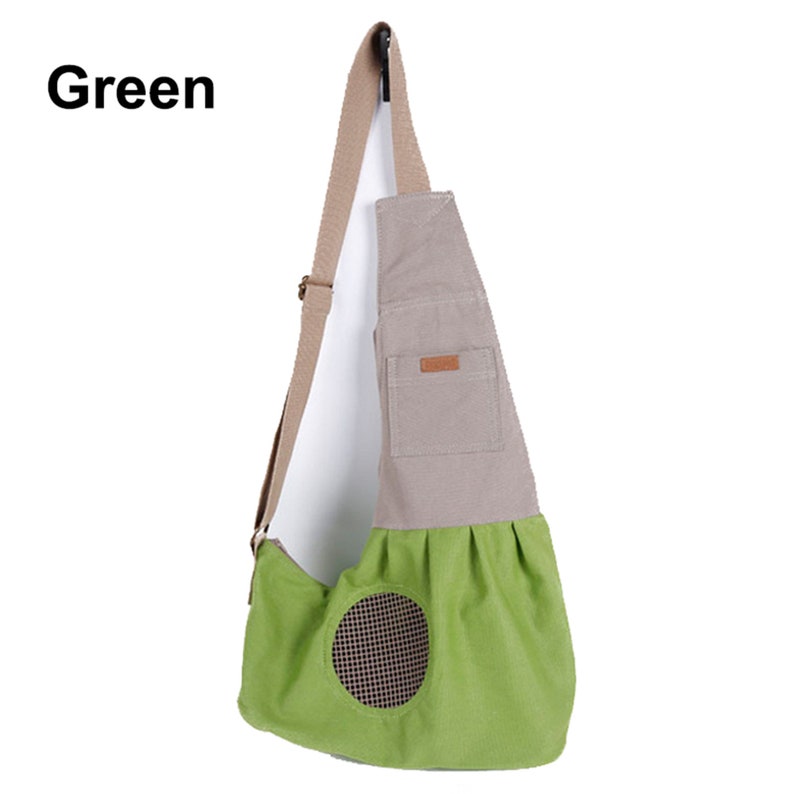Portable Foldable Dogs Carrying Bags Canvas Breathable Slings Etsy