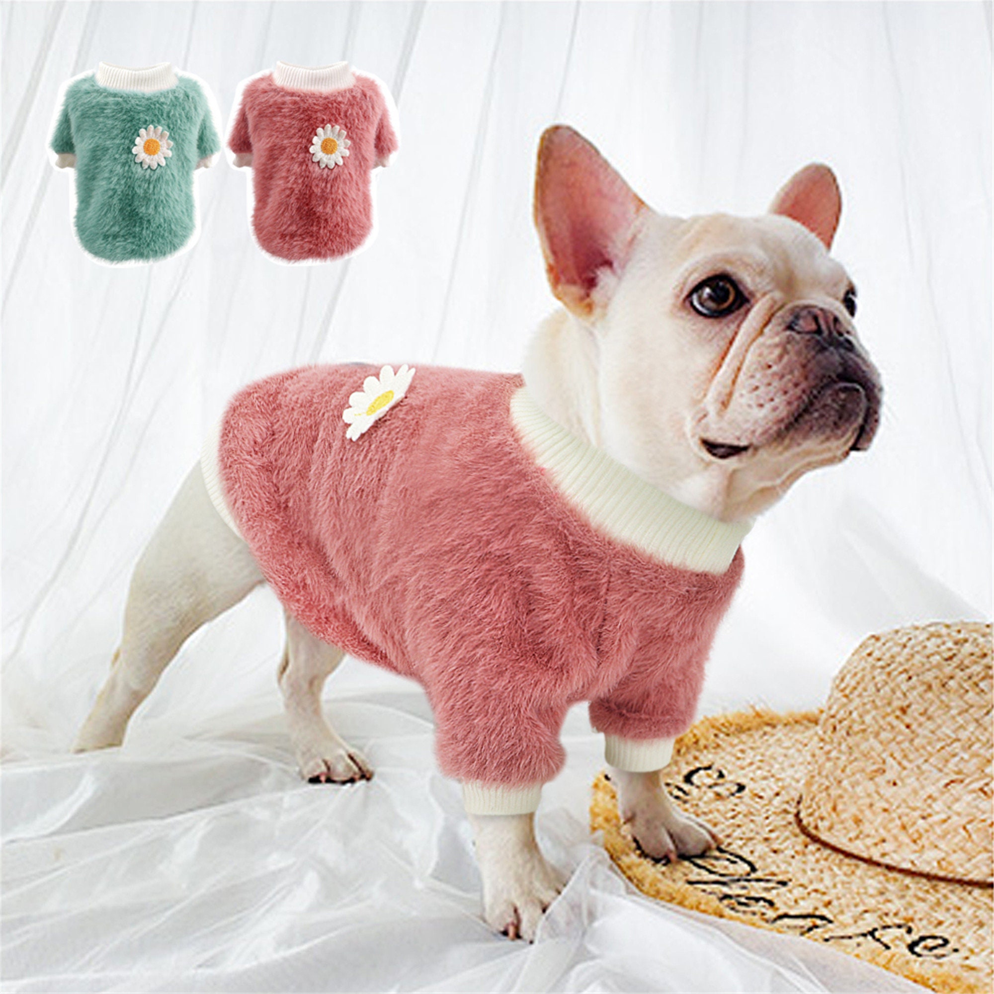 Cute French Bulldog Chihuahua Dog Clothes Warm Pet Clothes Etsy dog-mannequins-dog-boutique-ideas-pet-store-design-dog-boutique