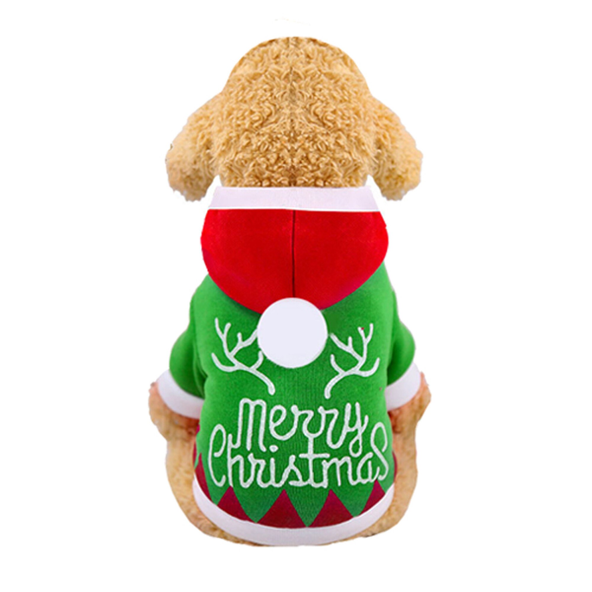 Christmas Dog Clothes for Small Dogs Hoodie Winter Warm Dog Etsy
