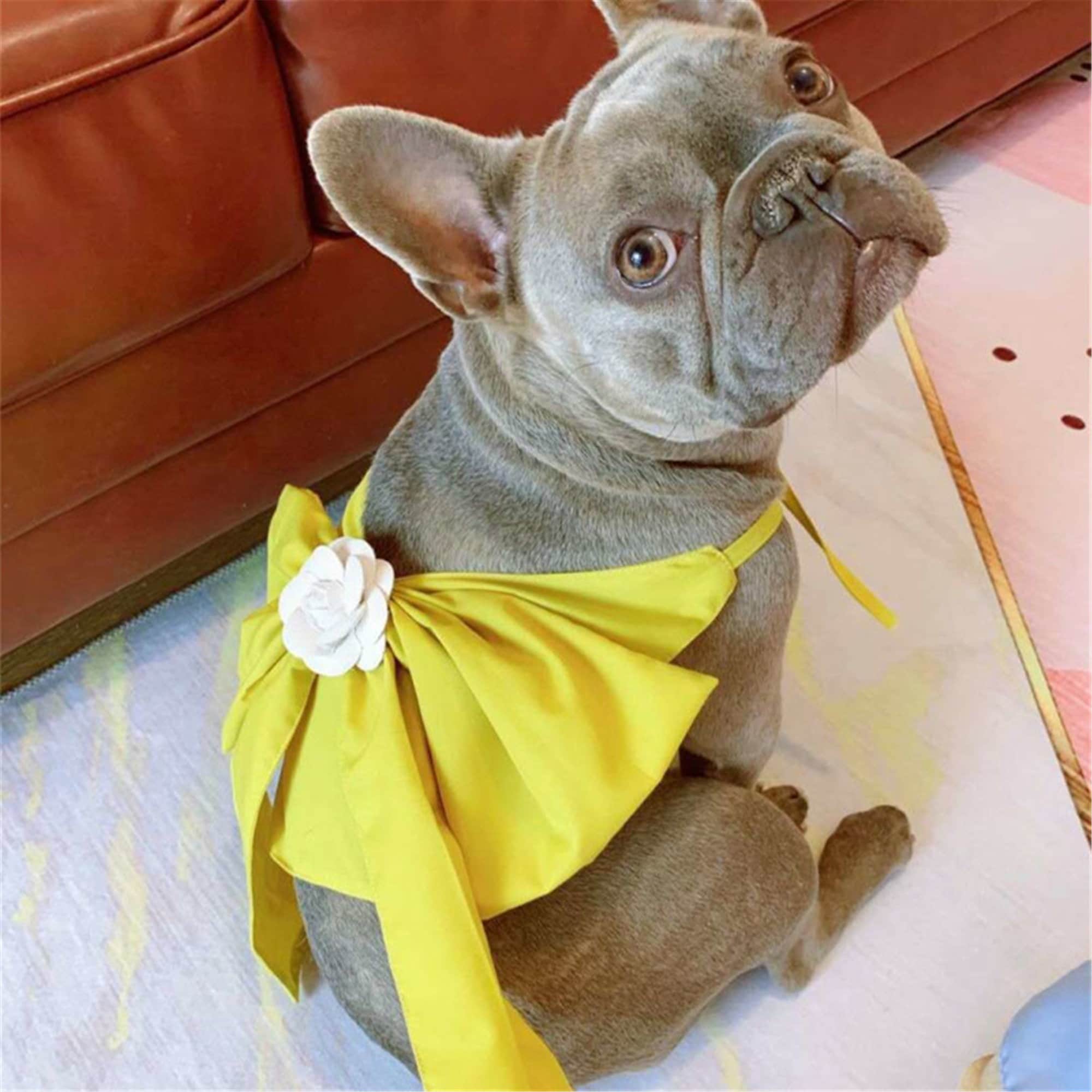 French Bulldog Dress Summer Pet Dresses Poodle Bichon Etsy