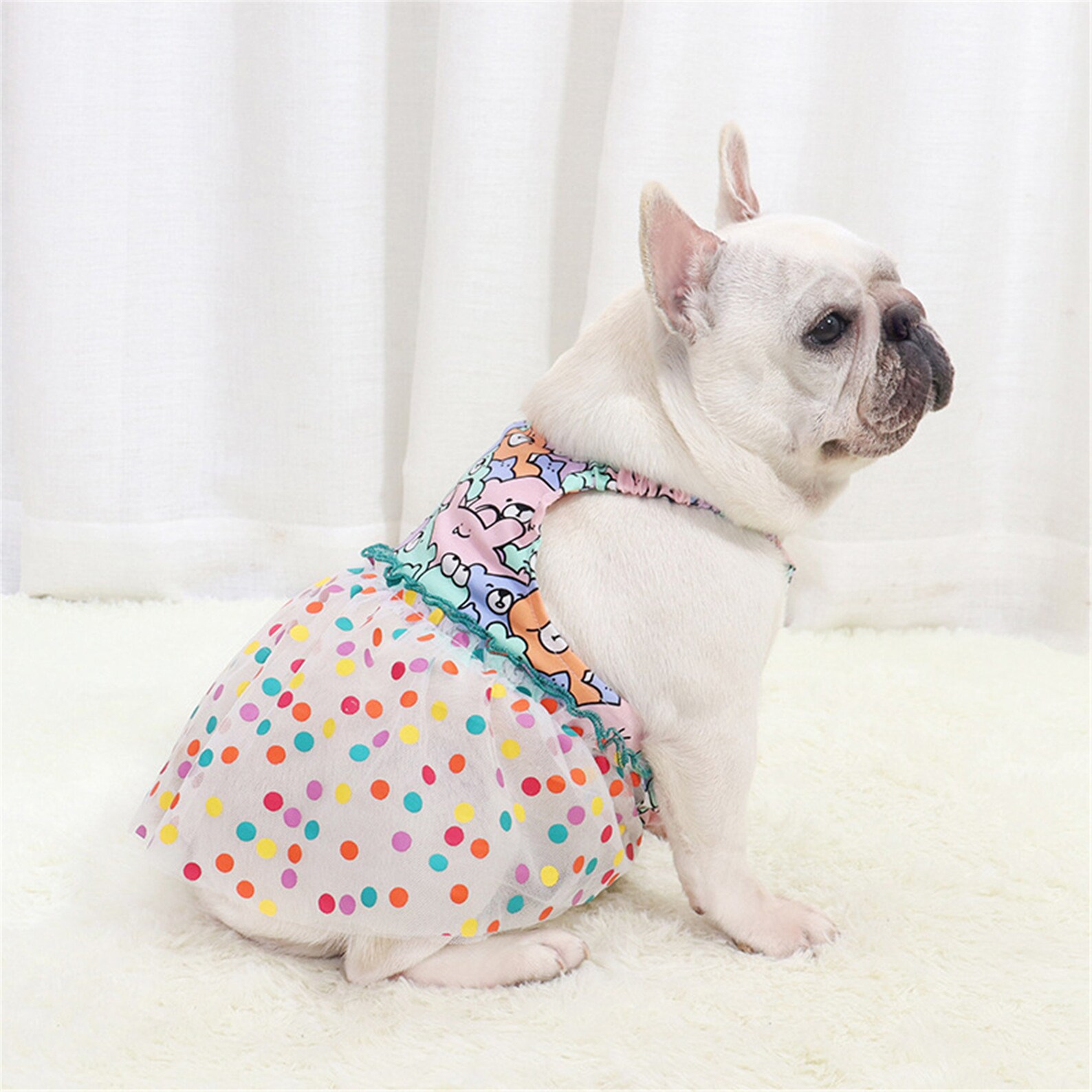 Summer Pet Dress for Dogs Tulle Dresses Fat Dog Clothes For Etsy