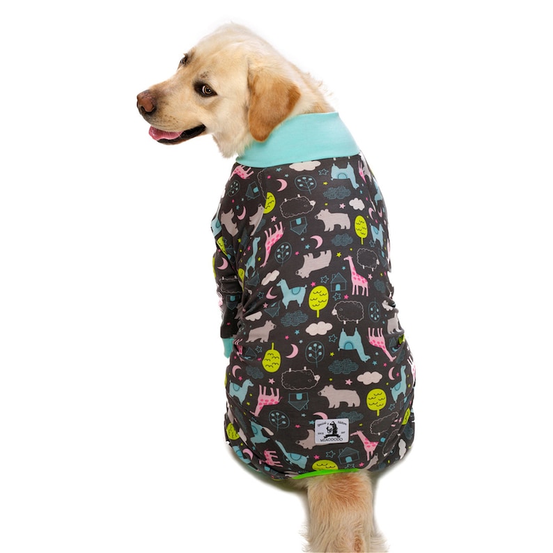 Medium Large Dogs Pajamas Pet Dogs Clothes Jumpsuit Costume Etsy