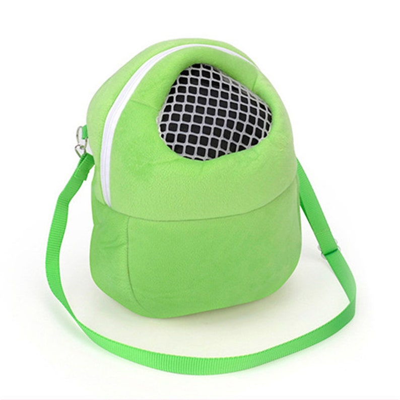 Small Pet Carrier Rabbit Cage Hamster Chinchilla Travel Warm Etsy