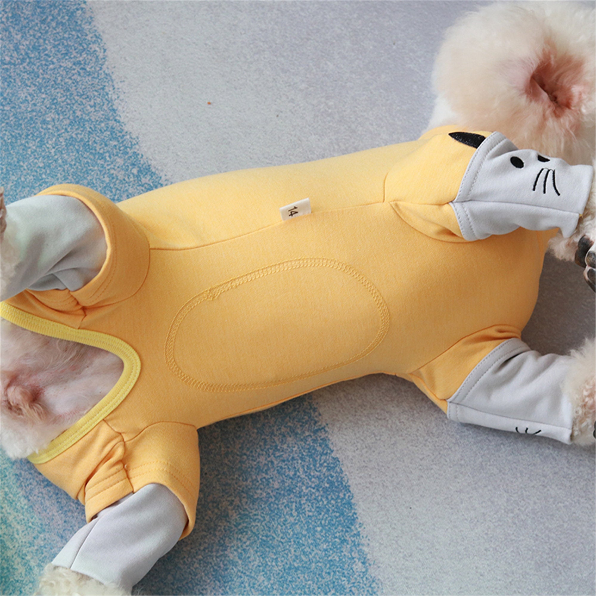 Pet Dog Jumpsuit Autumn/Winter Combed Cotton Puppy Clothes Etsy